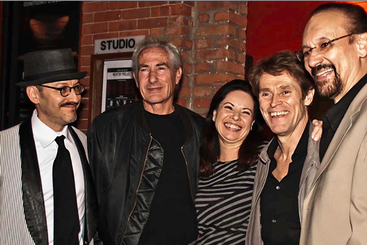 Will Pomerantz, Barry Gifford, Begonya Plaza, Willem Dafoe, and Shawn Elliott at 