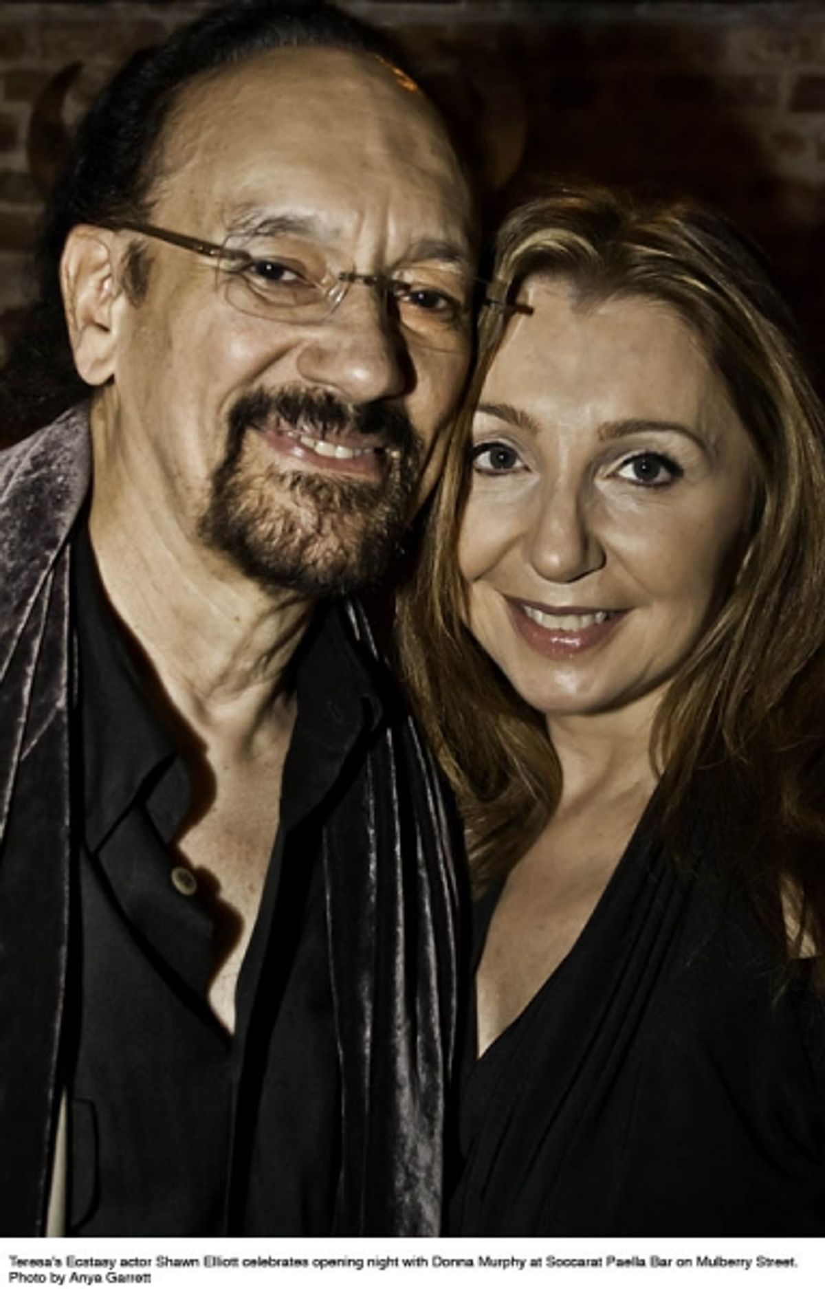 Shawn Elliott and Donna Murphy at 