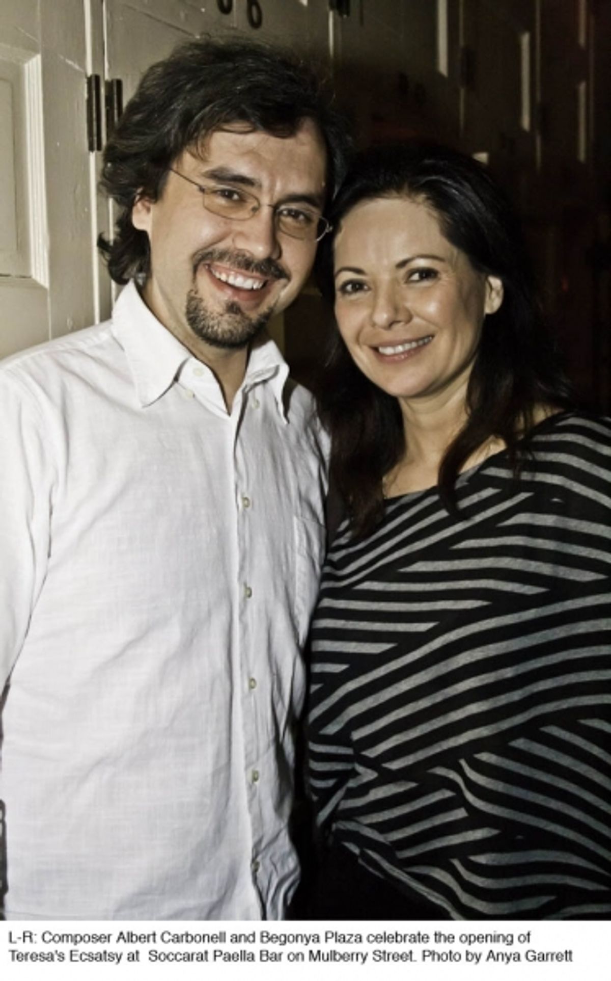 Albert Carbonell and Begonya Plaza  at 