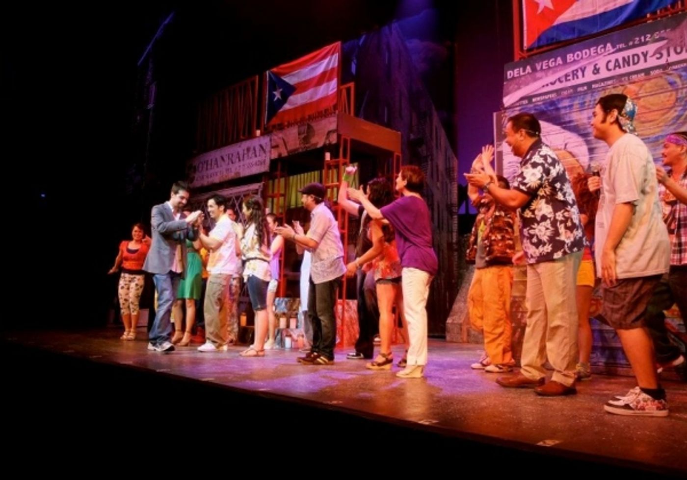 Photo Flash: Lin-Manuel Miranda Leads IN THE HEIGHTS Manila Curtain Call  Image