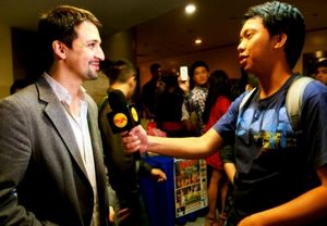 MYX Music Channel interviews Lin-Manuel Miranda @ BroadwayWorld MYX Music Channel interviews Lin-Manuel Miranda Photo