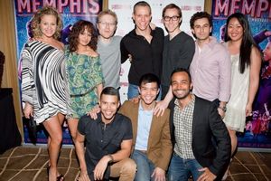 Anthony Rapp, Wilson Cruz, Telly Leung and former "Rent" cast members come to support Photo
