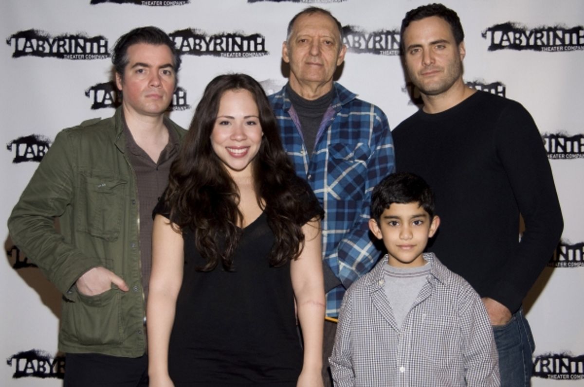 Kevin Corrigan, Rosal Colon, Bob Glaudini, Dominic Fumusa and Samuel Mercedes  at 