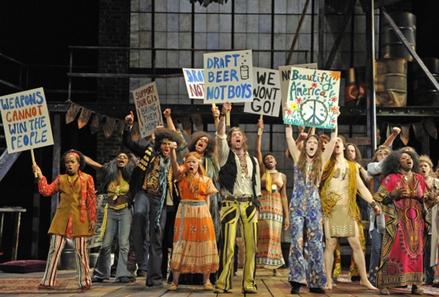 Photo Flash: HAIR Opens at the Paramount Theatre!  Image