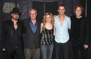 Dave Stewart, Bruce Joel Rubin, Caissie Levy, Richard Fleeshman @ BroadwayWorld Dave Stewart, Bruce Joel Rubin, Caissie Levy, Richard Fleeshman Photo