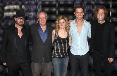 Dave Stewart, Bruce Joel Rubin, Caissie Levy, Richard Fleeshman Photo