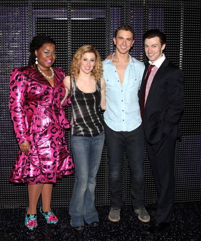 Da'Vine Joy Randolph, Caissie Levy, Richard Fleeshman Photo