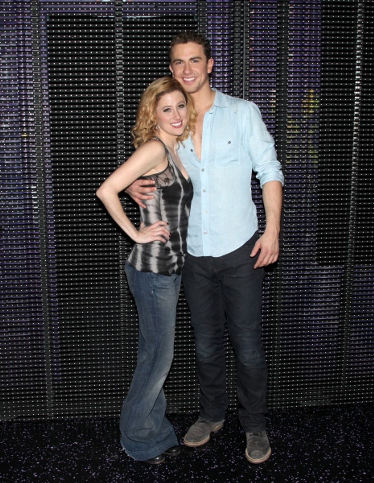 Caissie Levy and Richard Fleeshman at 