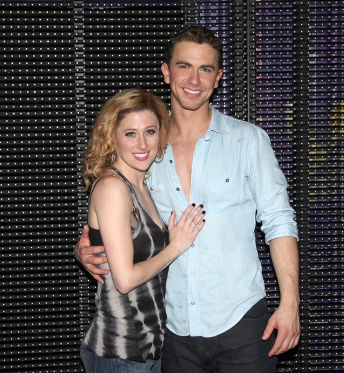 Caissie Levy and Richard Fleeshman at 