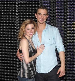 Caissie Levy and Richard Fleeshman @ BroadwayWorld Caissie Levy and Richard Fleeshman Photo