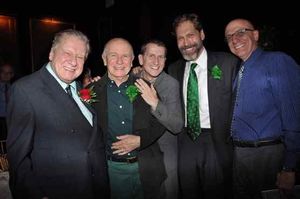 Brian Murray, Terrence McNally, Tom Kirdahy, David Staller and Tom Viola Photo