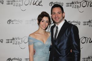 Cristin Milioti and Steve Kazee Photo