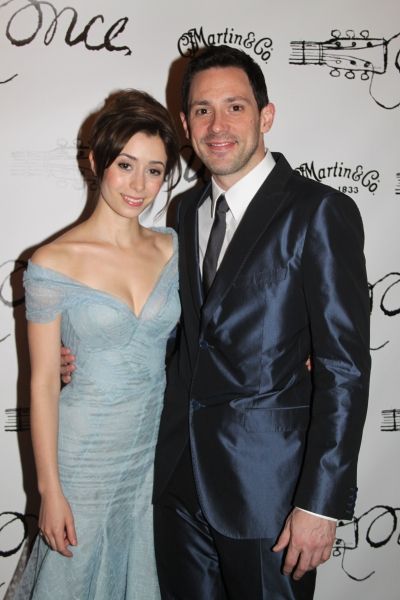 Cristin Milioti and Steve Kazee Photo