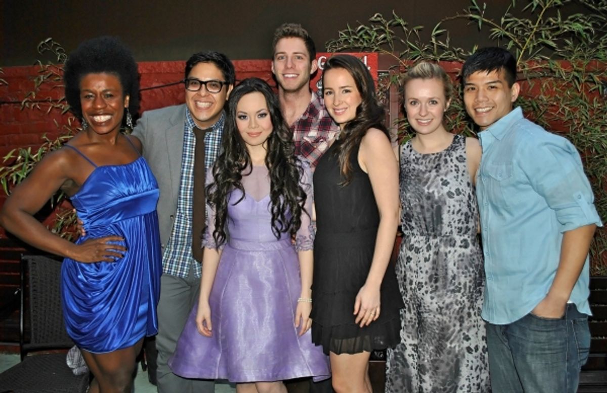 Uzo Aduba, George Salazar, Anna Maria Perez de Tagle, Corey Mach, Hannah Elless, Julia Mattison, Telly Leung at 