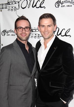 Daniel Reichard & Guest @ BroadwayWorld Daniel Reichard & Guest Photo