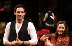 Steve Kazee & Cristin Milioti  Photo