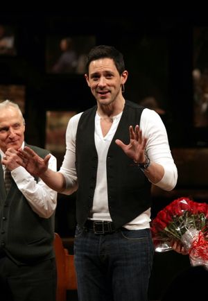 David Patrick Kelly & Steve Kazee during @ BroadwayWorld David Patrick Kelly & Steve Kazee during Photo