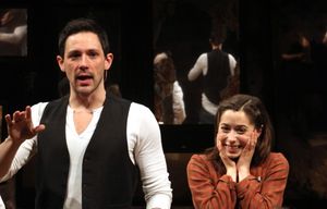 Steve Kazee, Cristin Milioti  Photo