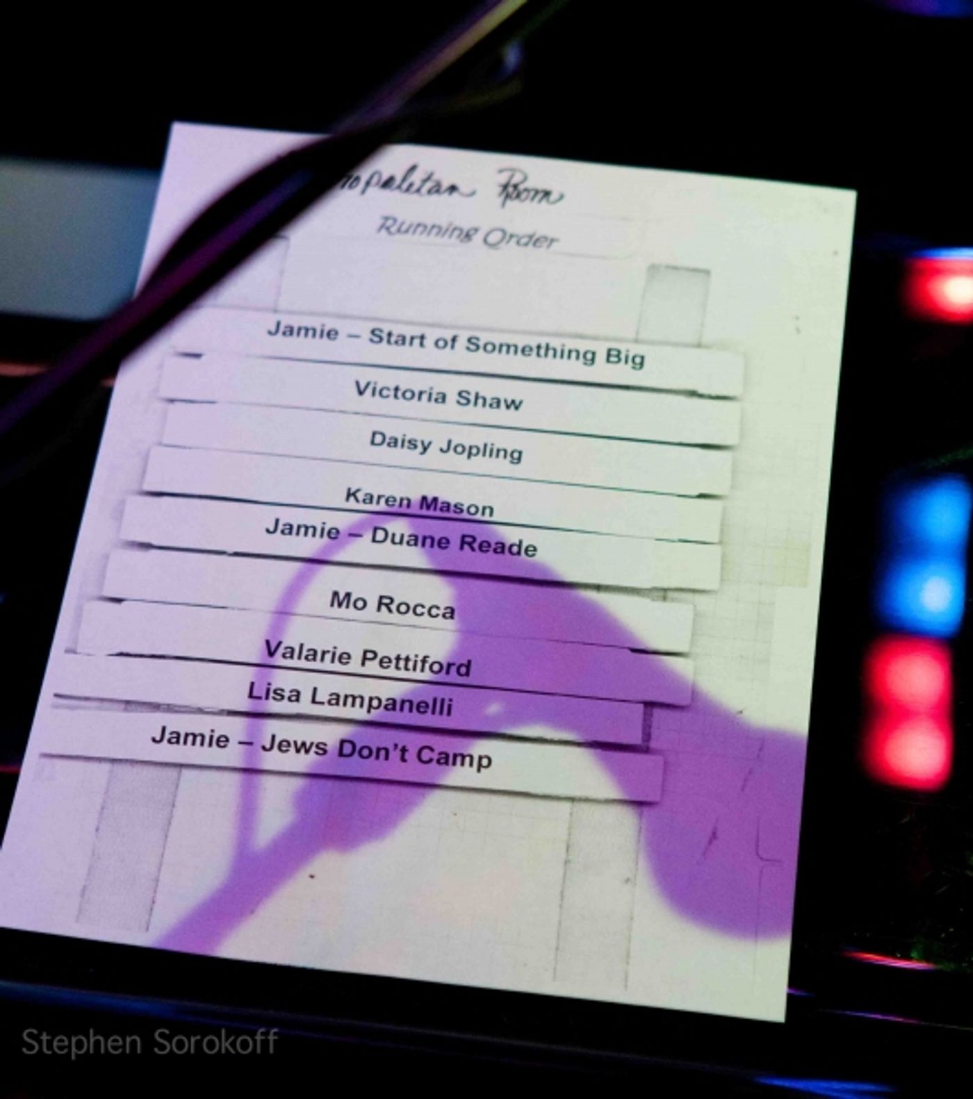 Photo Coverage: Mo Rocca, Karen Mason, Lisa Lampanelli et al. Join Jamie deRoy & Friends at the Metropolitan Room Photo Coverage: Mo Rocca, Karen Mason, Lisa Lampanelli et al. Join Jamie deRoy & Friends at the Metropolitan Room Image