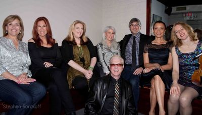 The Friends  Karen Mason, Victoria Shaw, Lisa Lampanelli, Jamie deRoy, Mo Rocca,Valar Photo