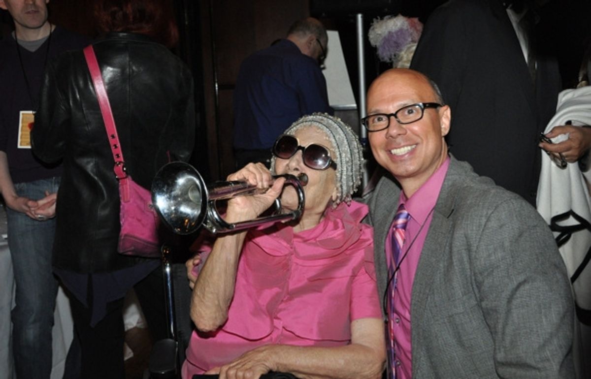 The Original Mazeppa Faith Dane and Richie Ridge at Inside the BROADWAY BEARS XV Grand Finale!
