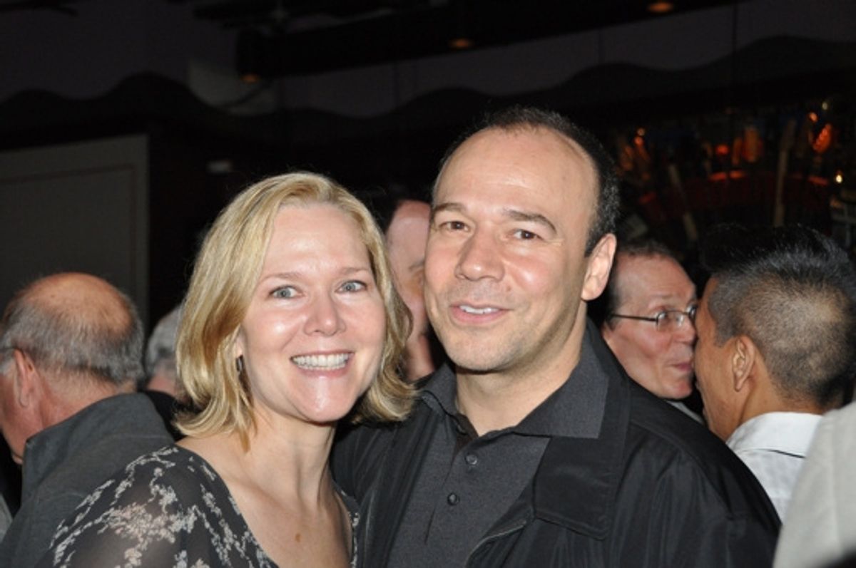 Rebecca Luker and Danny Burstein at 
