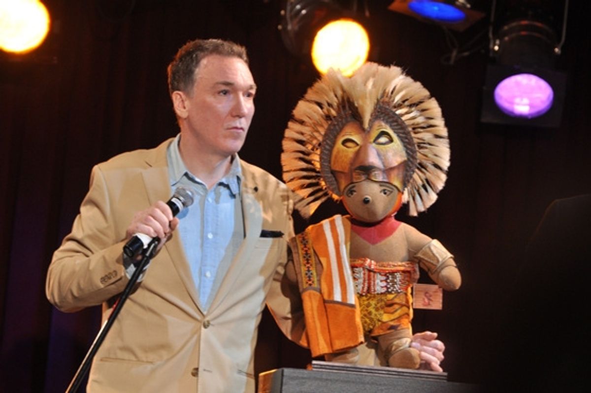 Patrick Page and The Lion King Bear at 