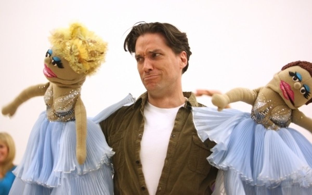 Will Swenson in rehearsal at 