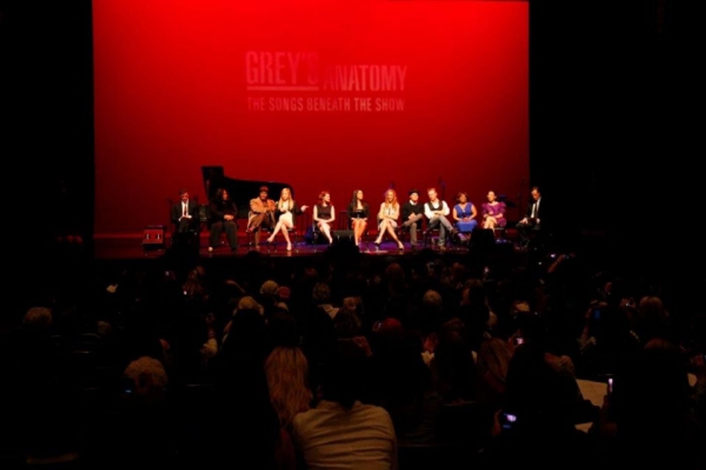 Photo Flash: GREY'S ANATOMY Cast Performs in Actors Fund Benefit Concert  Image