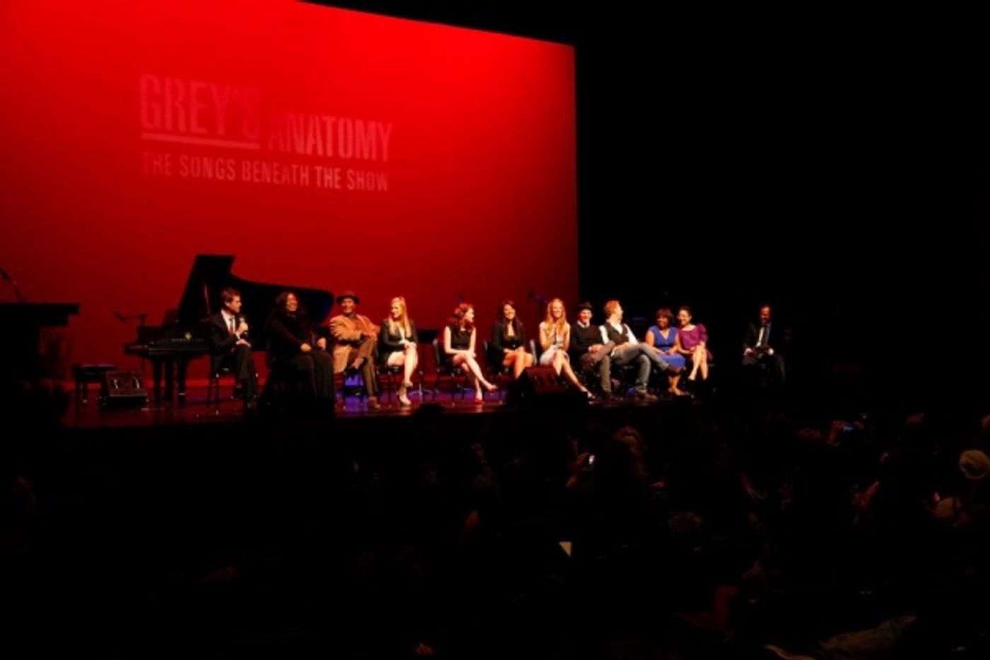 Photo Flash: GREY'S ANATOMY Cast Performs in Actors Fund Benefit Concert  Image