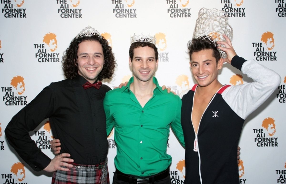 Anthony Hollock, Michael Cusumano, Frankie James Grande at 
