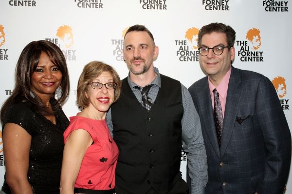 Tonya Pinkins, Jackie Hoffman, Carl Siciliano, Michael Musto Photo