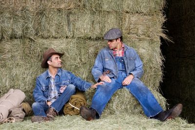 Jos Viramontes as "George" and AJ Meijer as "Lennie" Photo