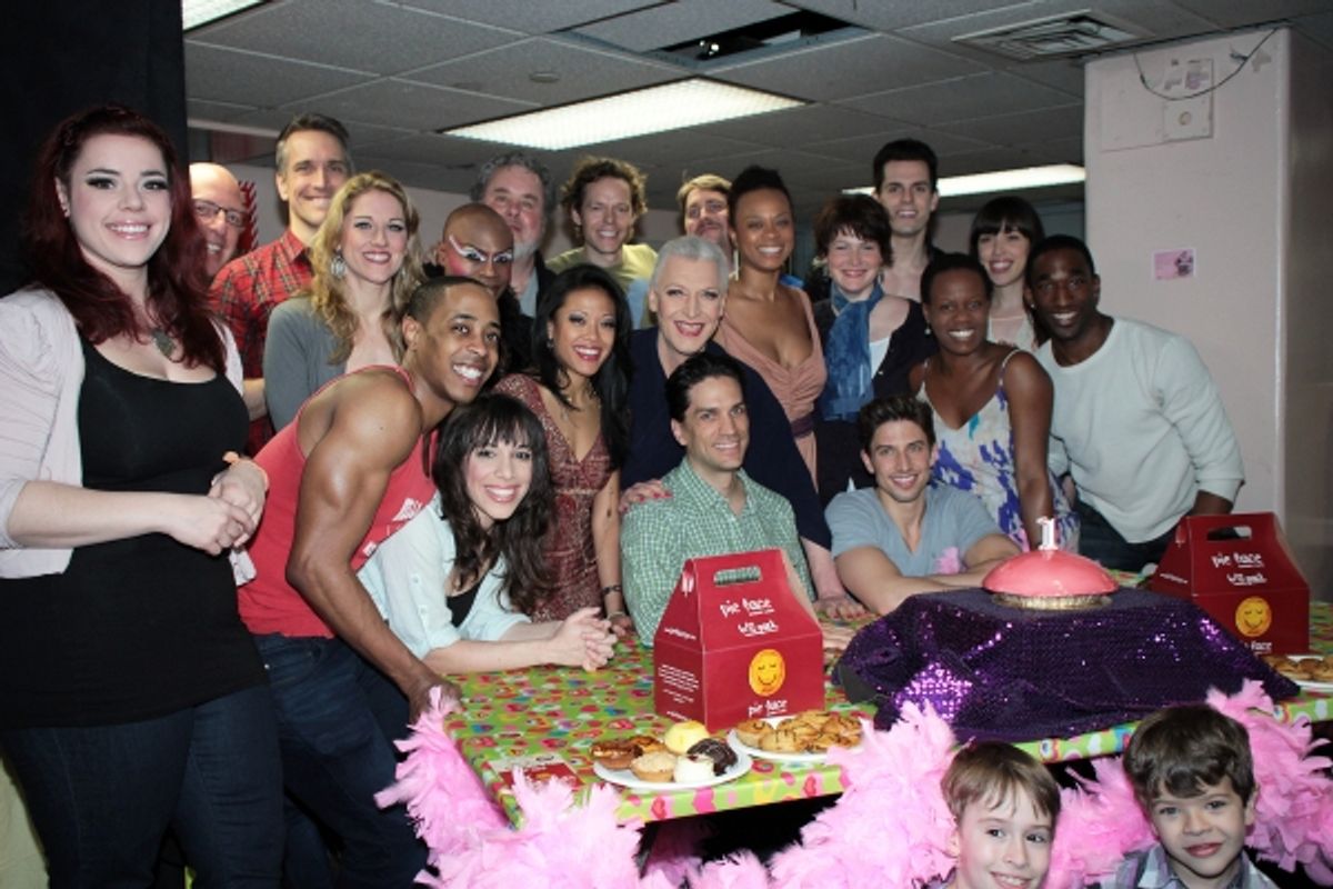 The Cast of Priscilla Queen of the Desert at 
