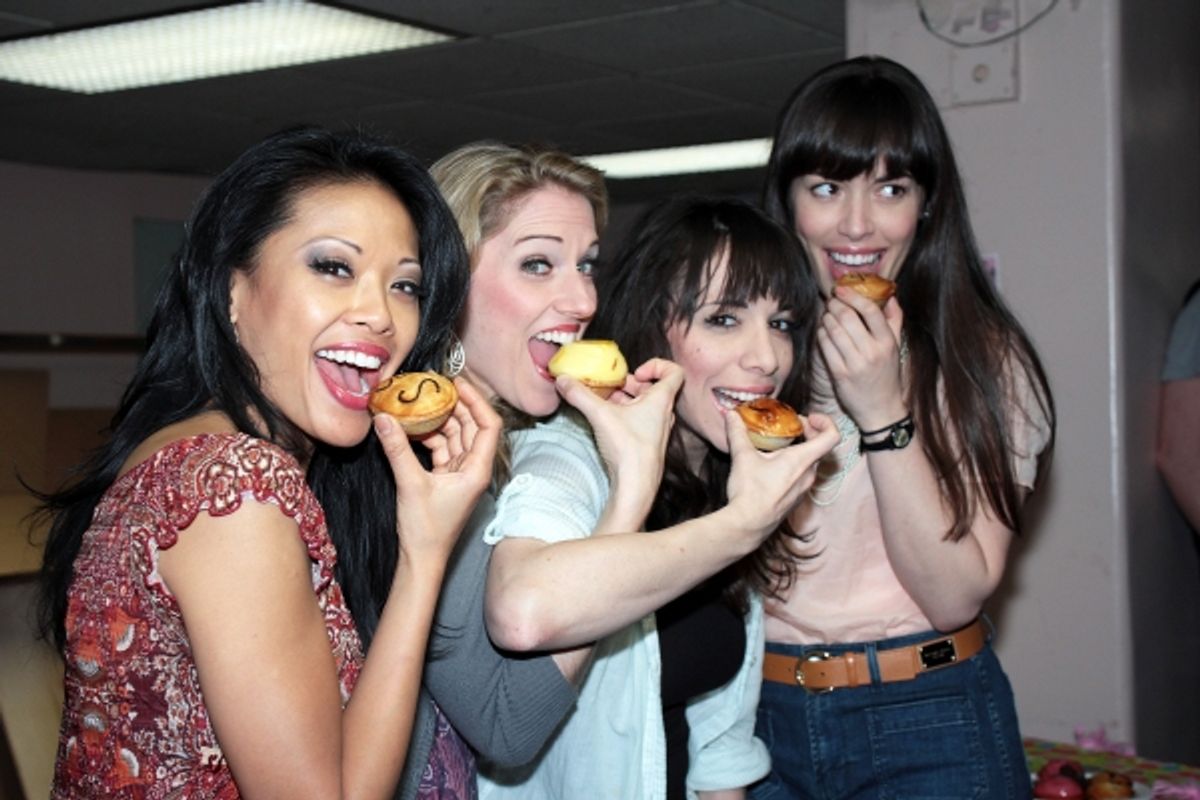 J Elaine Marcos, Julie Rieber, Ellyn Marsh, Esther Stilwell at 