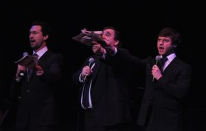 Aaron Lazar, Bill Daugherty and Bobby Steggert Photo