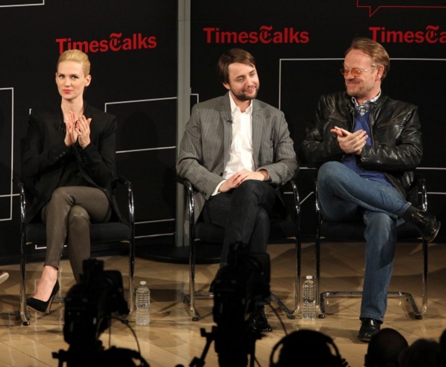 Photo Coverage: TimesTalks - A Conversation with MAD MEN Image
