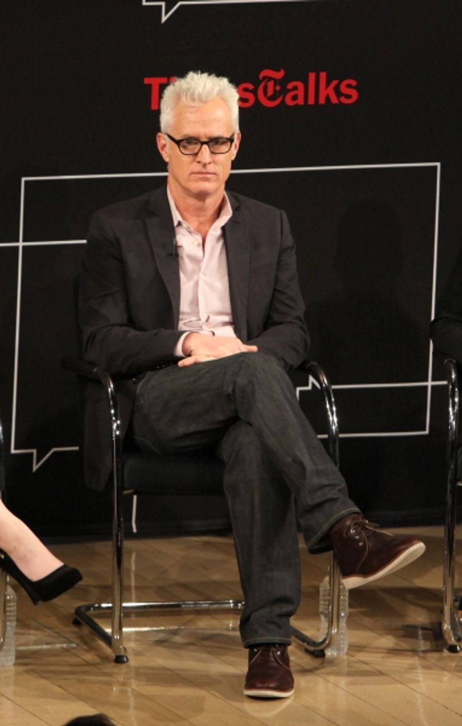 Photo Coverage: TimesTalks - A Conversation with MAD MEN Image