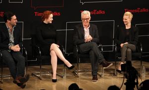 Jon Hamm, Christina Hendricks, John Slattery, January Jones @ BroadwayWorld Jon Hamm, Christina Hendricks, John Slattery, January Jones Photo