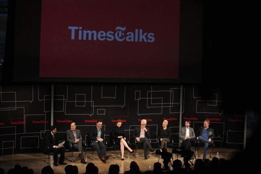 Photo Coverage: TimesTalks - A Conversation with MAD MEN Image
