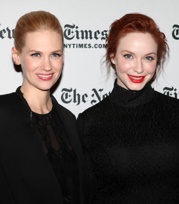 January Jones & Christina Hendricks  Photo