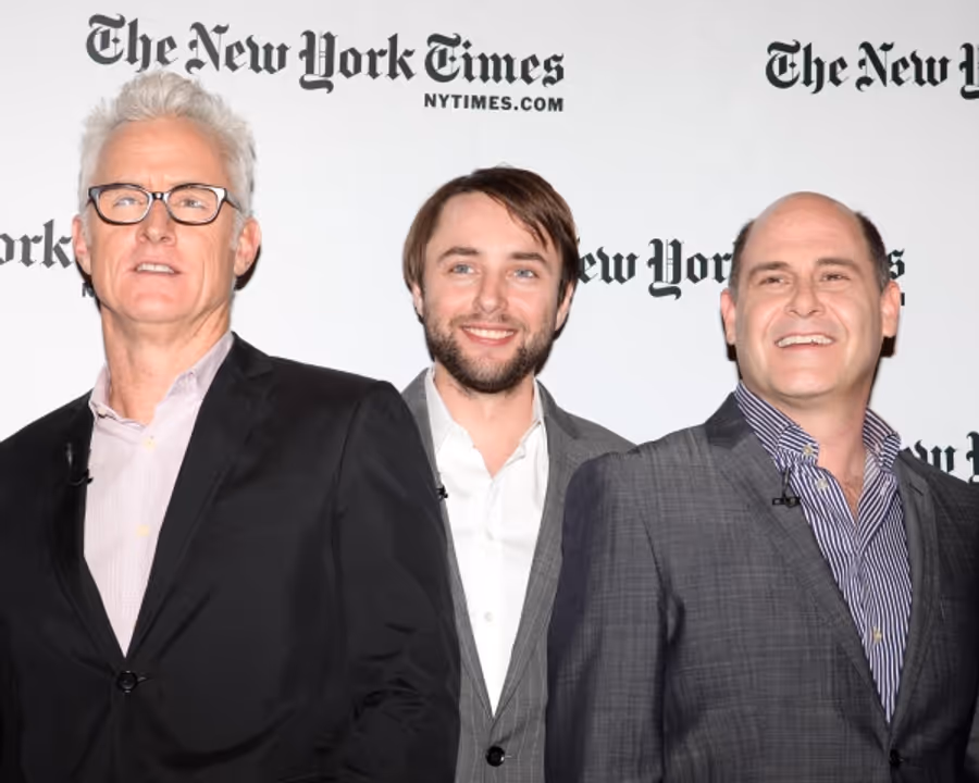 Photo Coverage: TimesTalks - A Conversation with MAD MEN Image