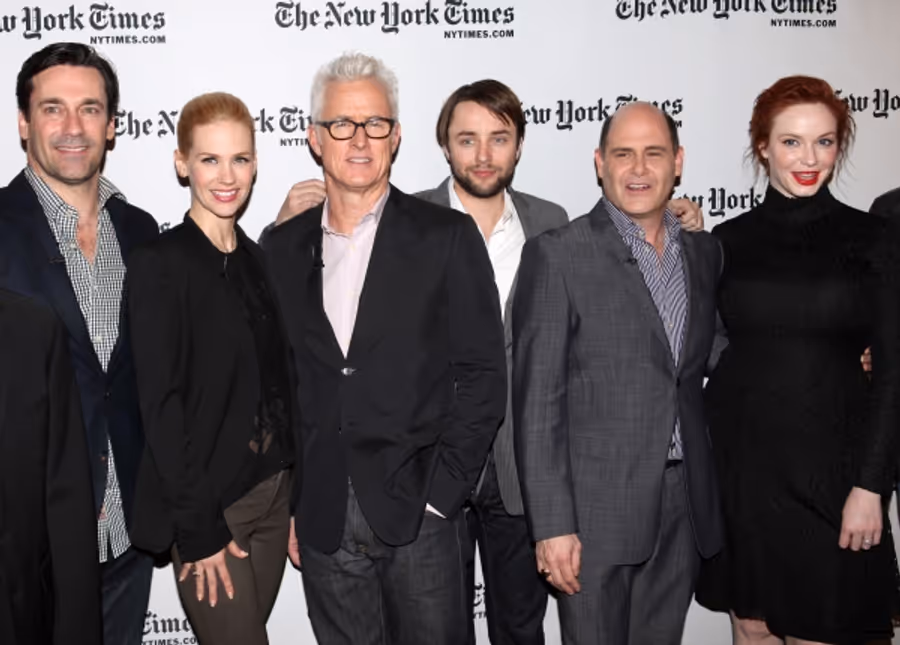 Photo Coverage: TimesTalks - A Conversation with MAD MEN Image
