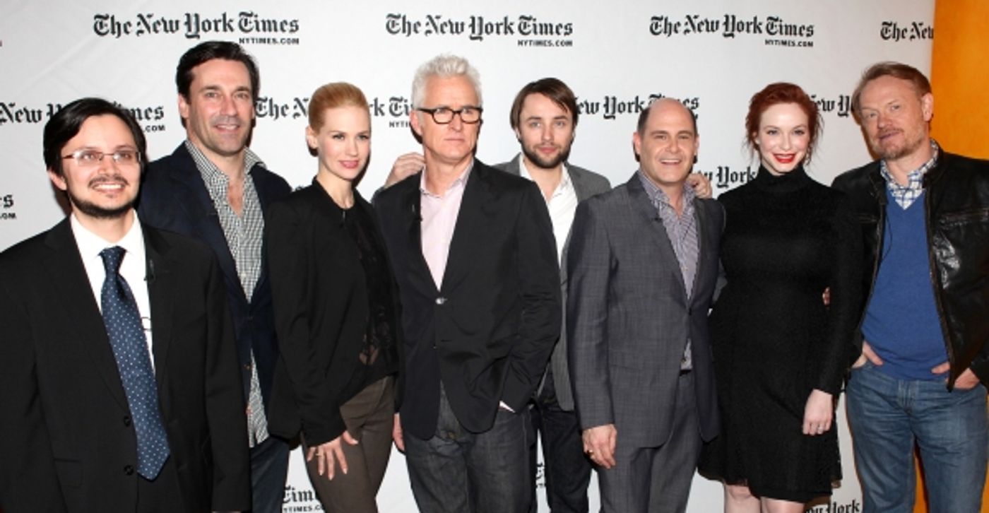 Photo Coverage: TimesTalks - A Conversation with MAD MEN  Image