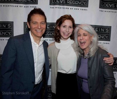 Michael Feinstein, Nellie McKay, Jamie deRoy Photo