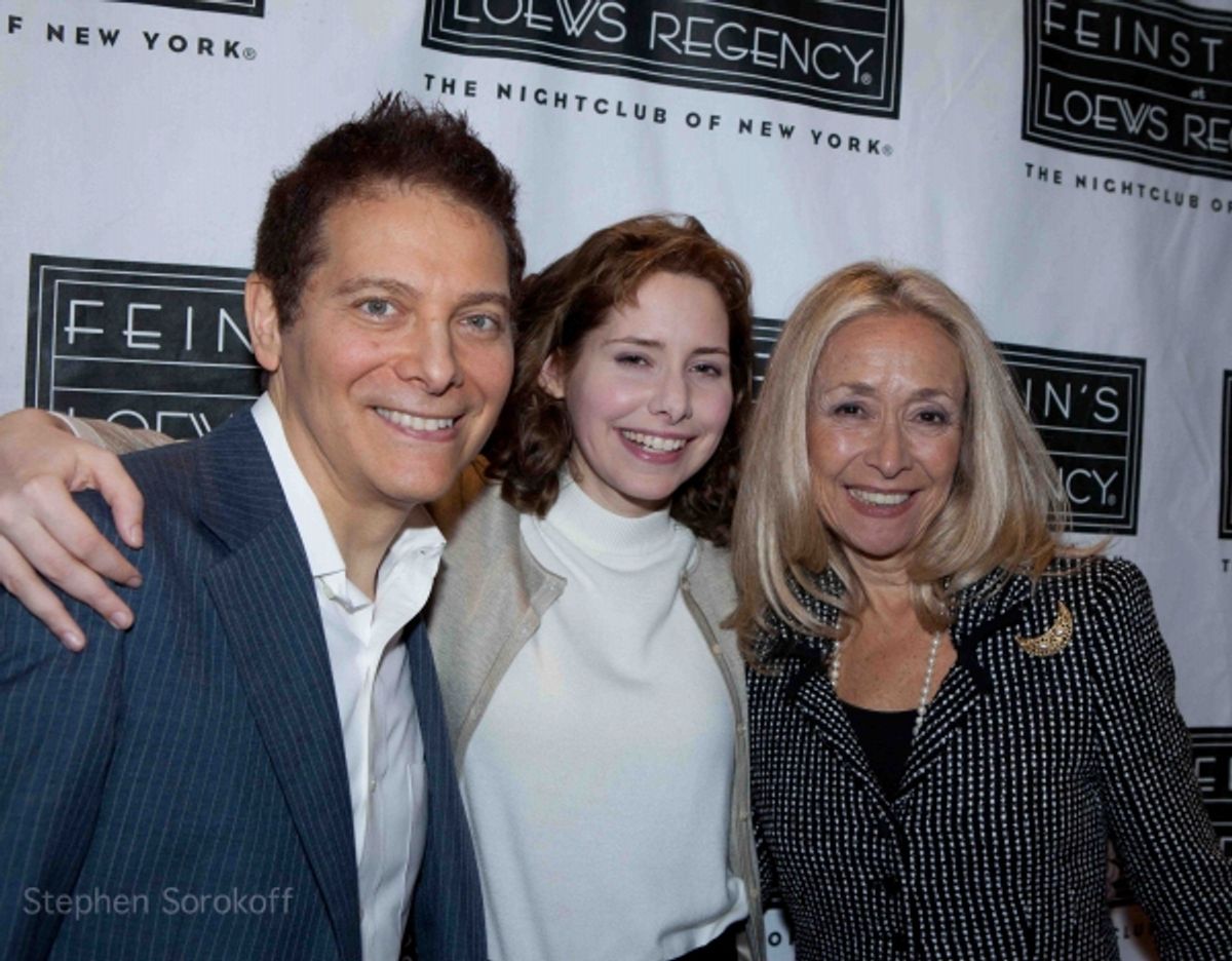 Michael Feinstein, Nellie McKay, Eda Sorokoff at 