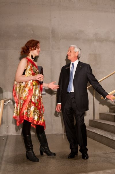 Pearl Rhein and Arena Stage Board Chair David Shiffrin Photo