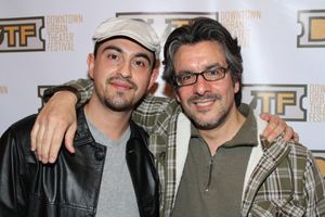 Playwrights Camilo Almonacid and Mel Nieves Photo