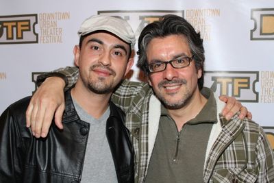 Playwrights Camilo Almonacid and Mel Nieves Photo