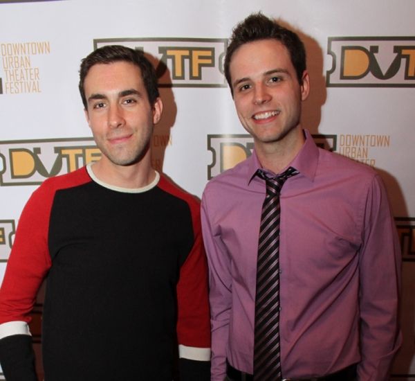DUTF Playwrights Dan Heching and Matt Webster  Photo